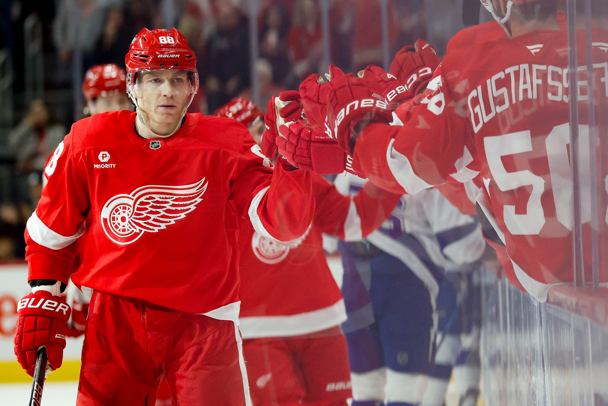 NHL: Tampa Bay Lightning at Detroit Red Wings