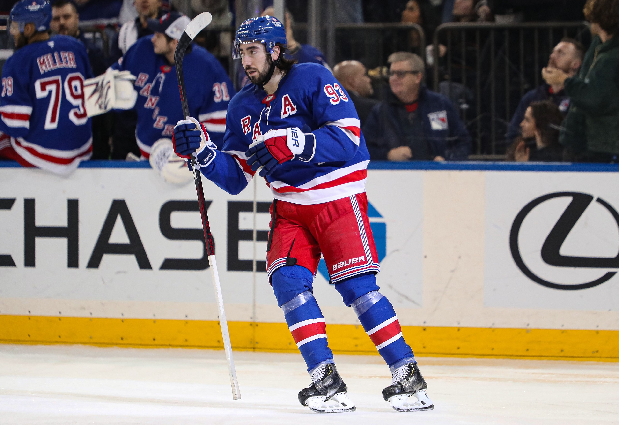 NHL: Vegas Golden Knights at New York Rangers