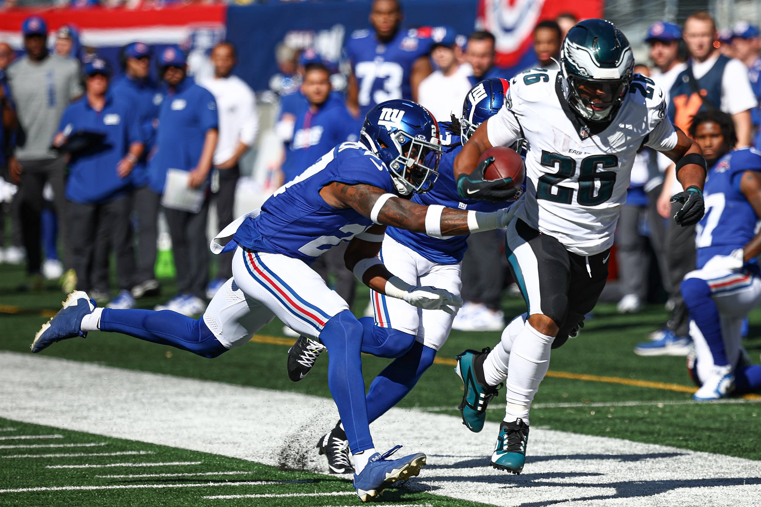 Philadelphia Eagles, New York Giants