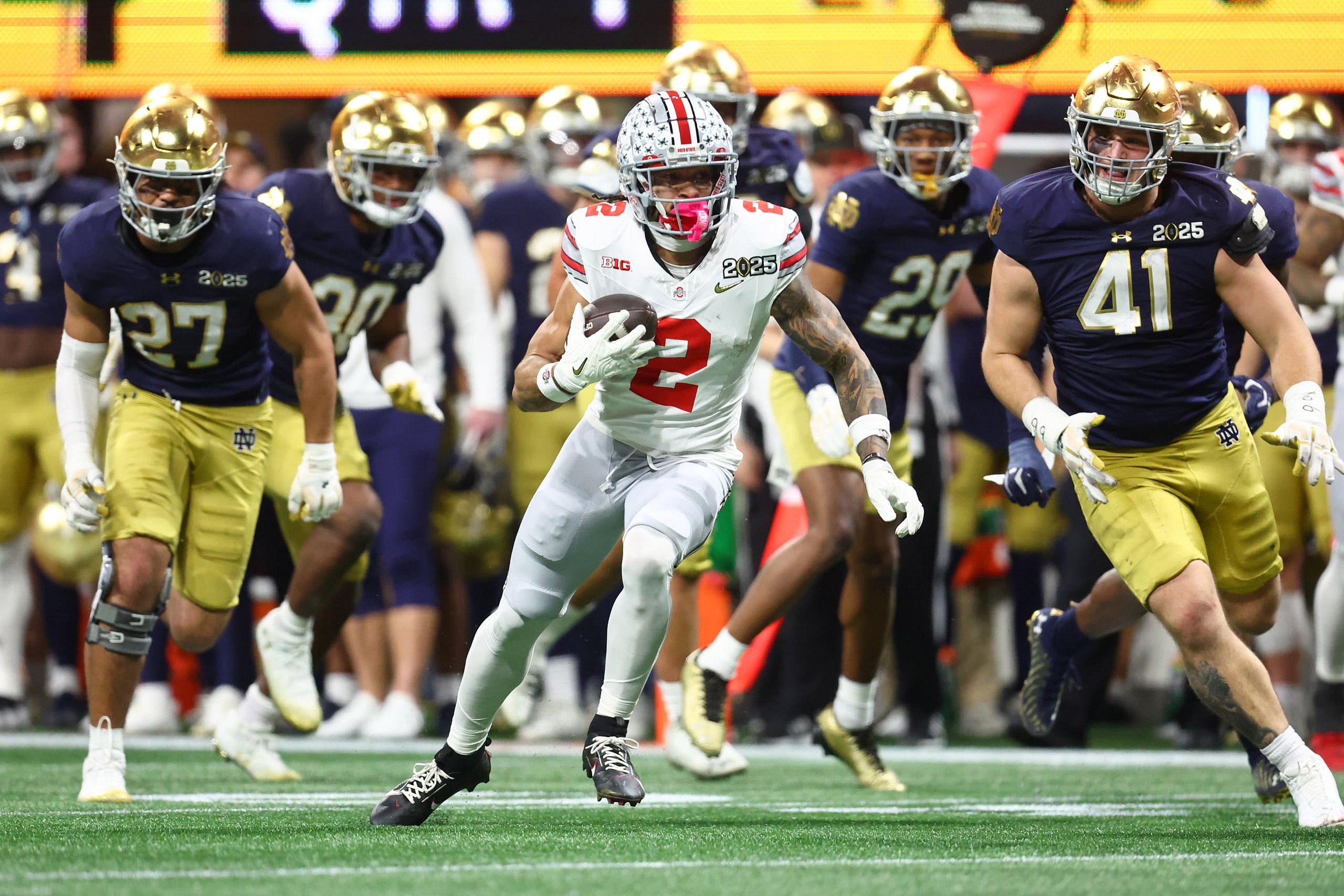 NCAA Football: CFP National Championship-Ohio State at Notre Dame