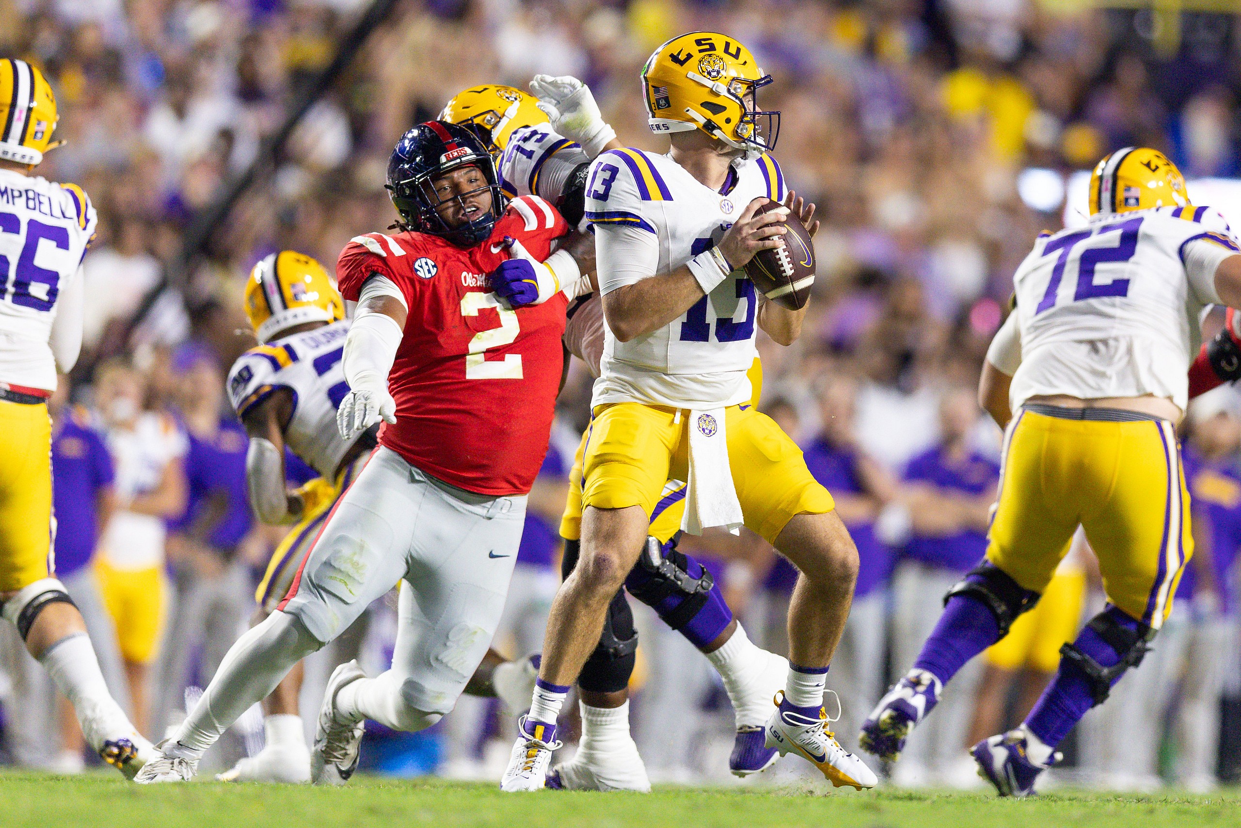 NCAA Football: Mississippi at Louisiana State
