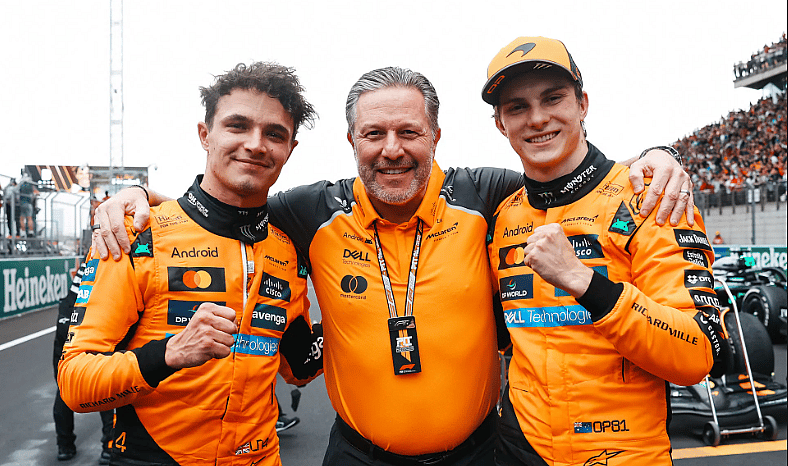 McClaren Racing Formula 1 2025 Japanese Grand Prix Lando Norris Oscar Piastri