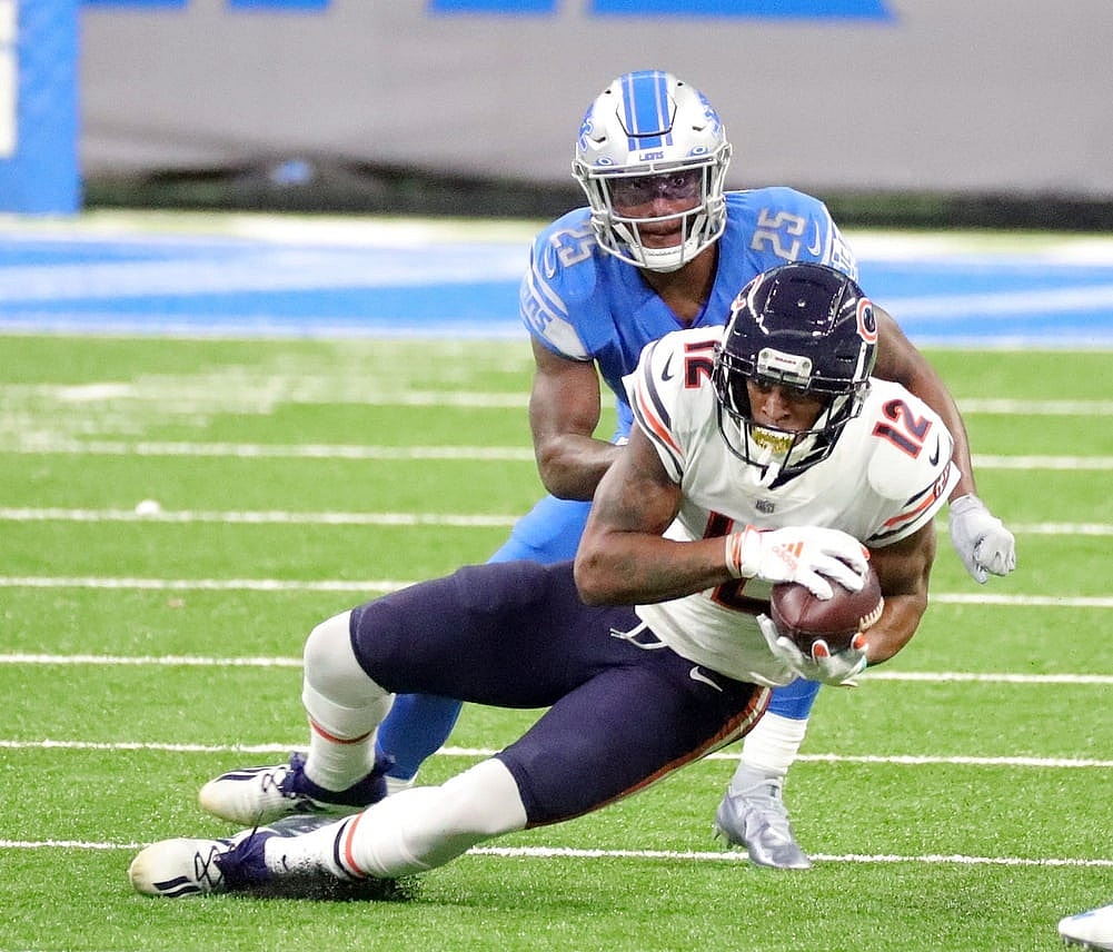 Bears' Allen Robinson catches pass against Lions NFL Week 1