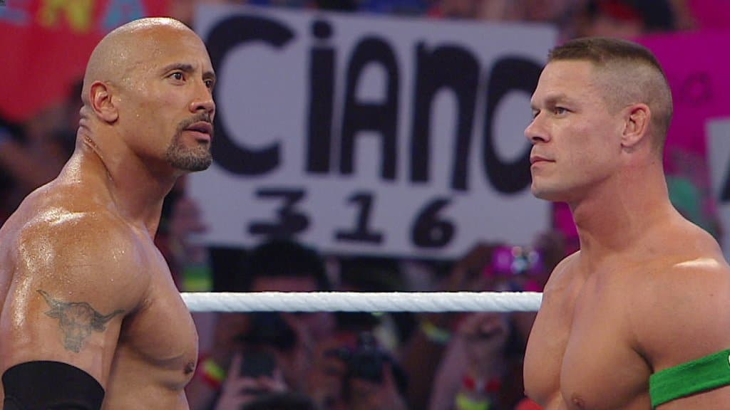 John Cena The Rock