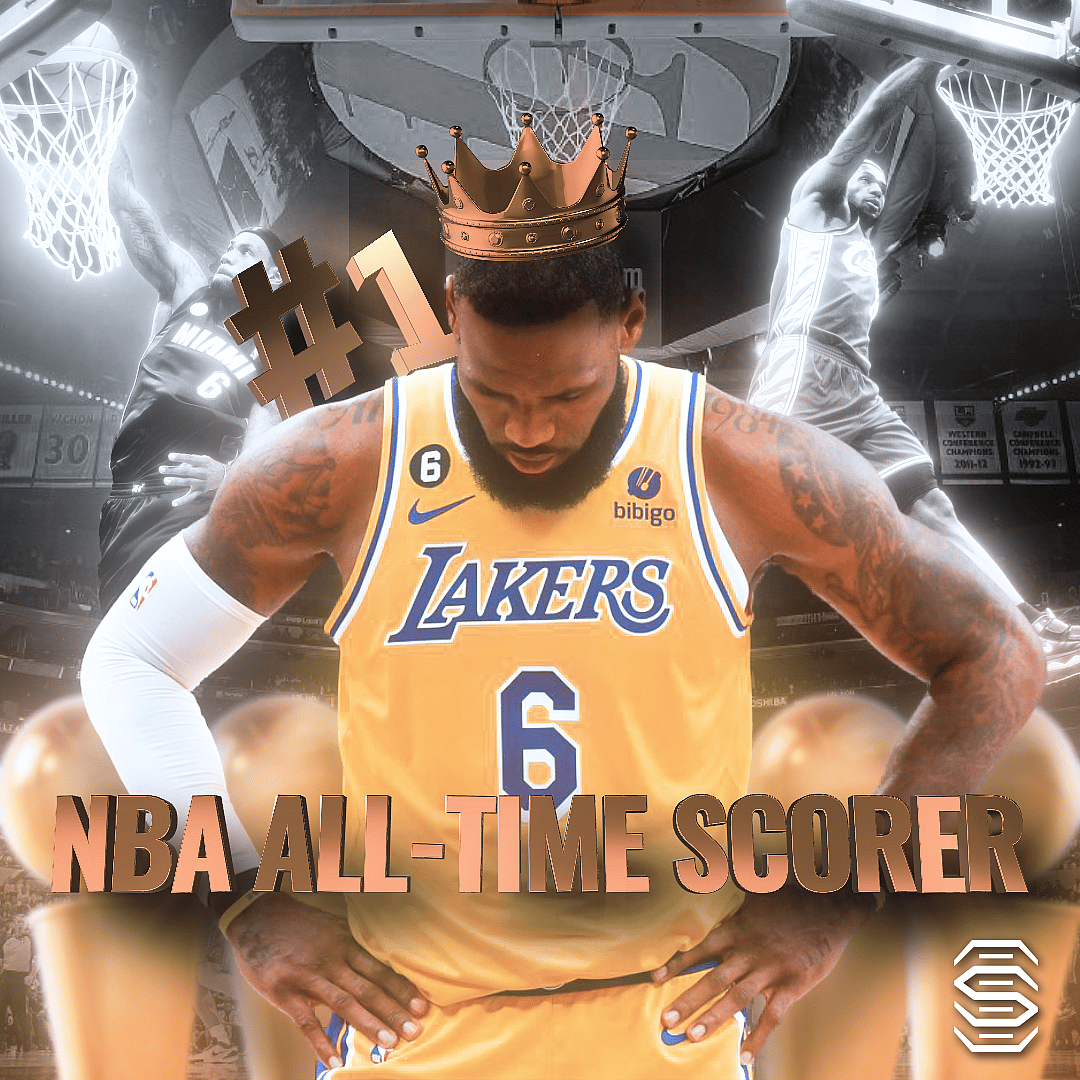 LeBron James breaks NBA's all-time scoring record