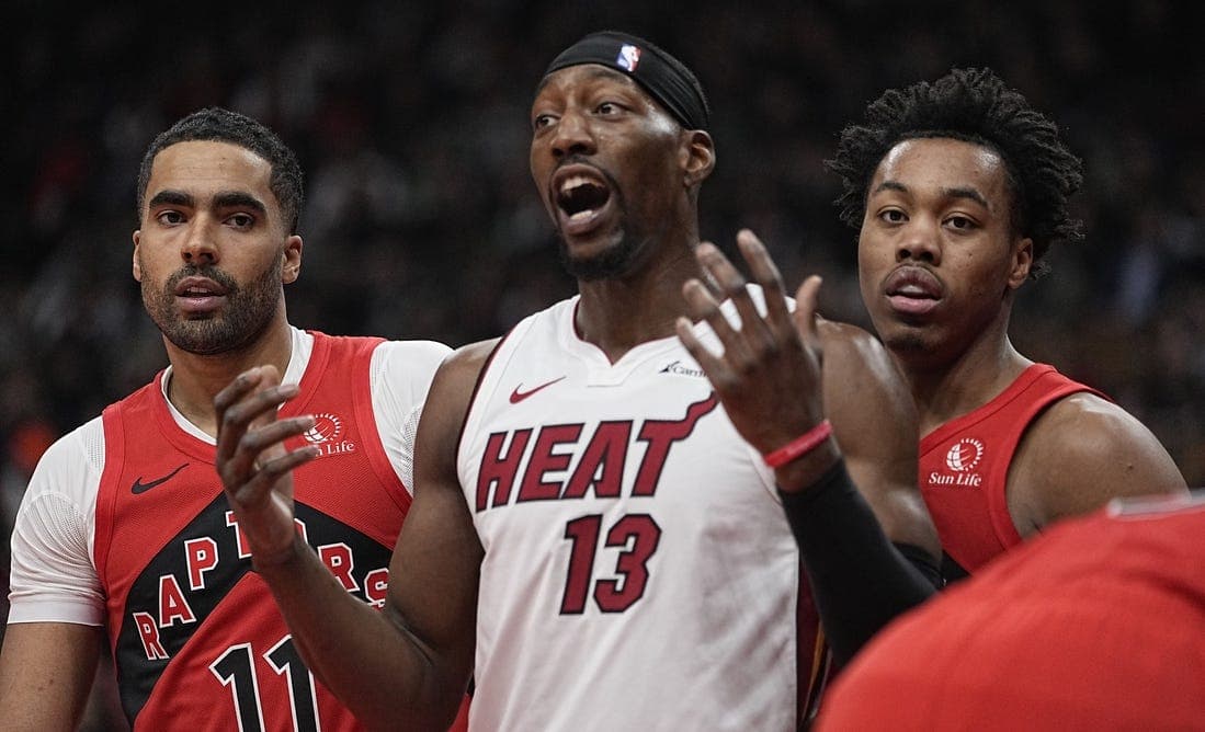 Miami Heat center Bam Adebayo