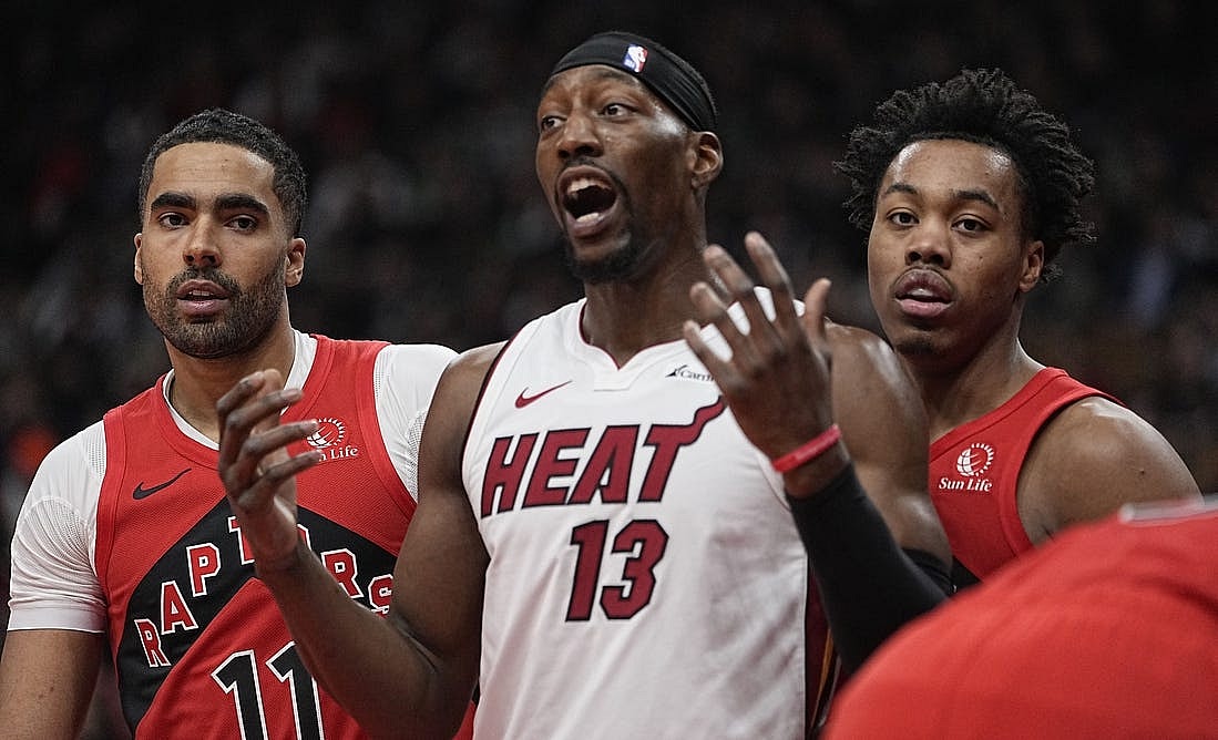 Miami Heat center Bam Adebayo