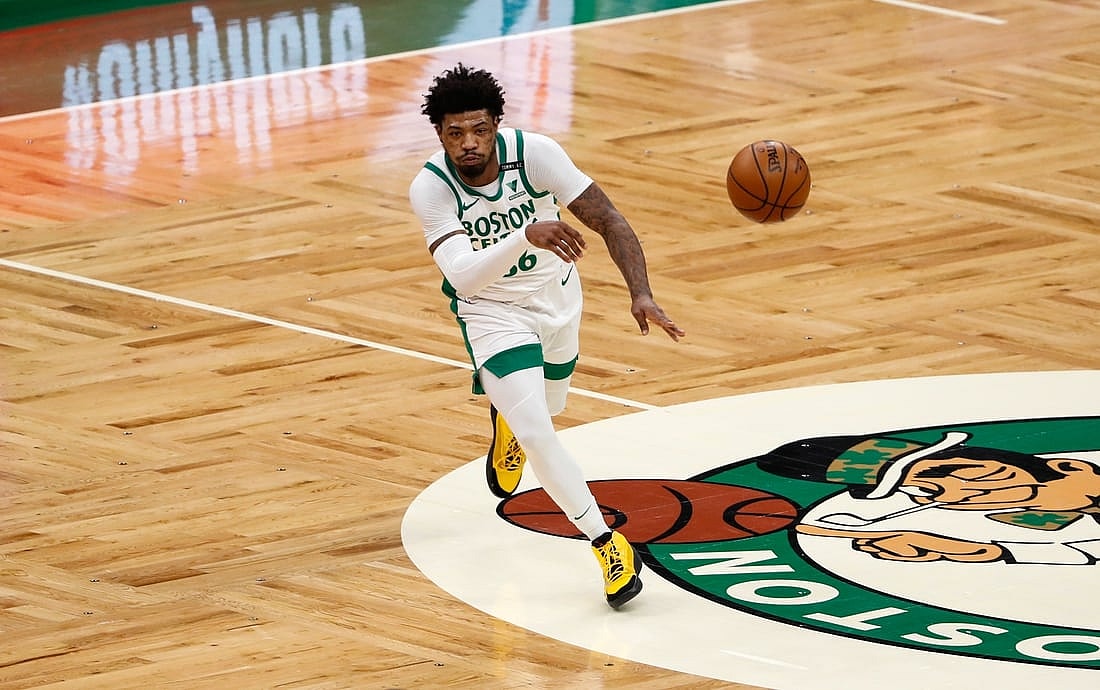 Kristaps Porzingis trade to the Celtics for Marcus Smart