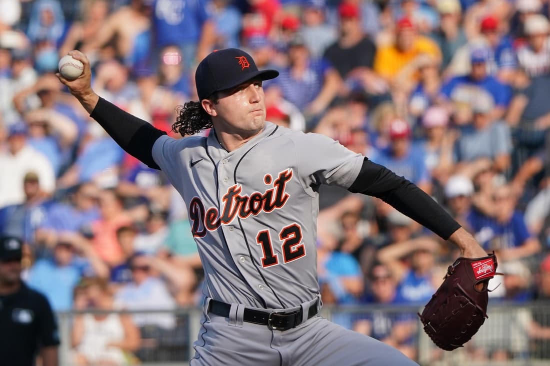 Detroit Tigers pitcher Casey Mize