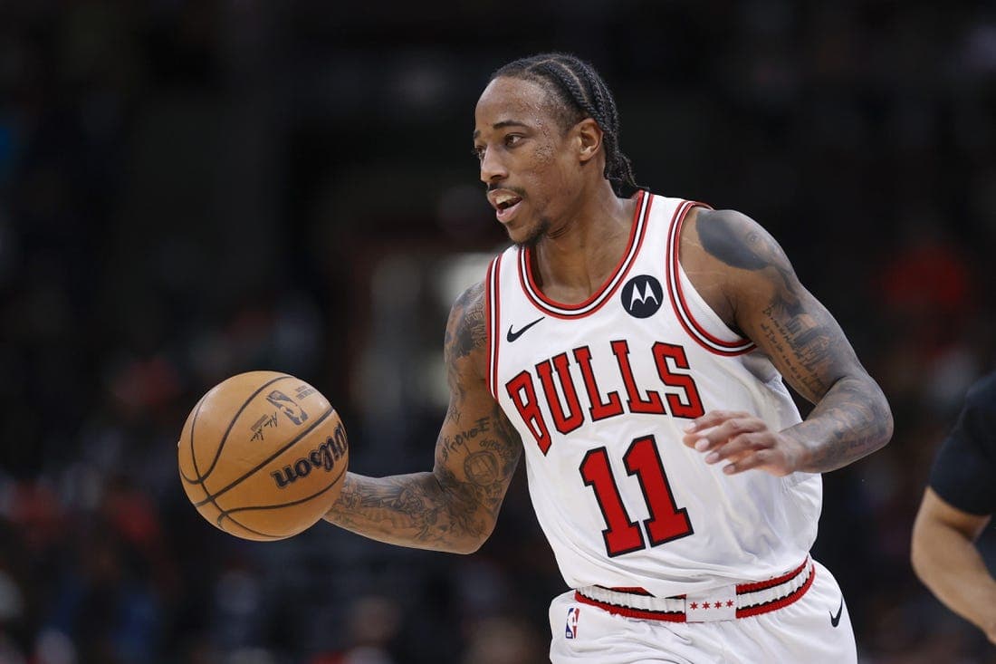 Chicago Bulls guard DeMar DeRozan
