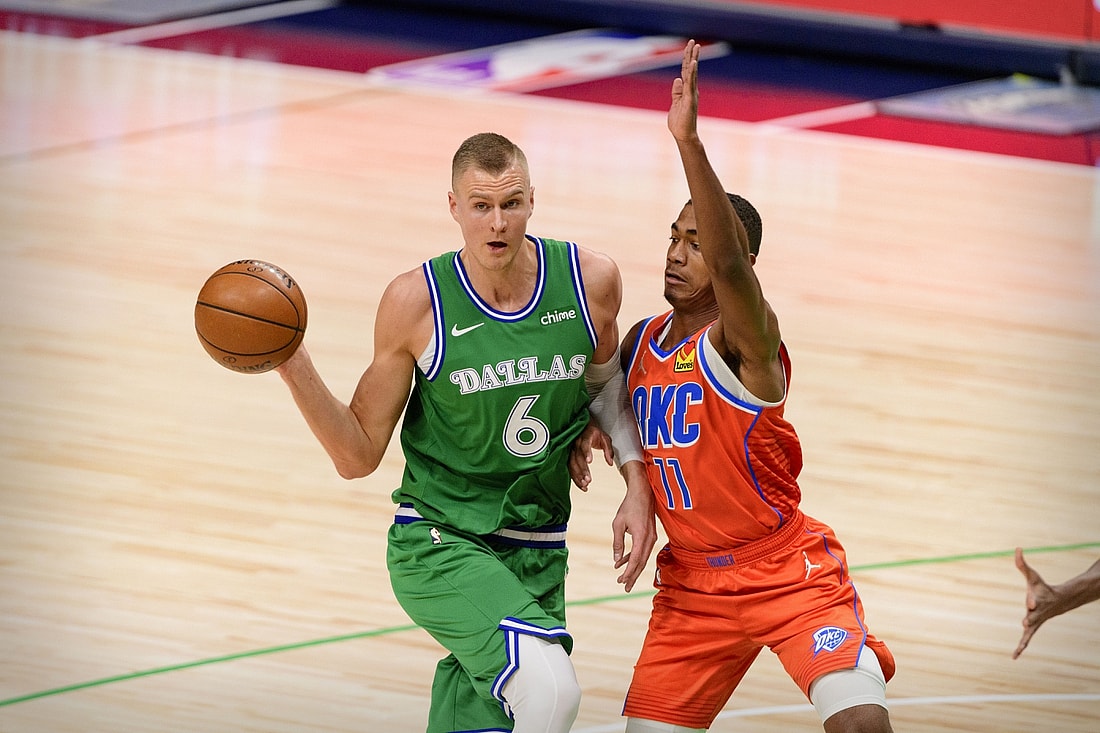 Dallas Mavericks' Kristaps Porzingis 