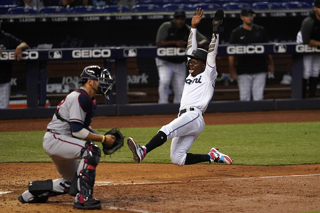 Offense and pitching have been polar opposites for the Miami Marlins