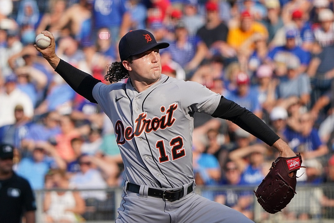 Detroit Tigers pitcher Casey Mize
