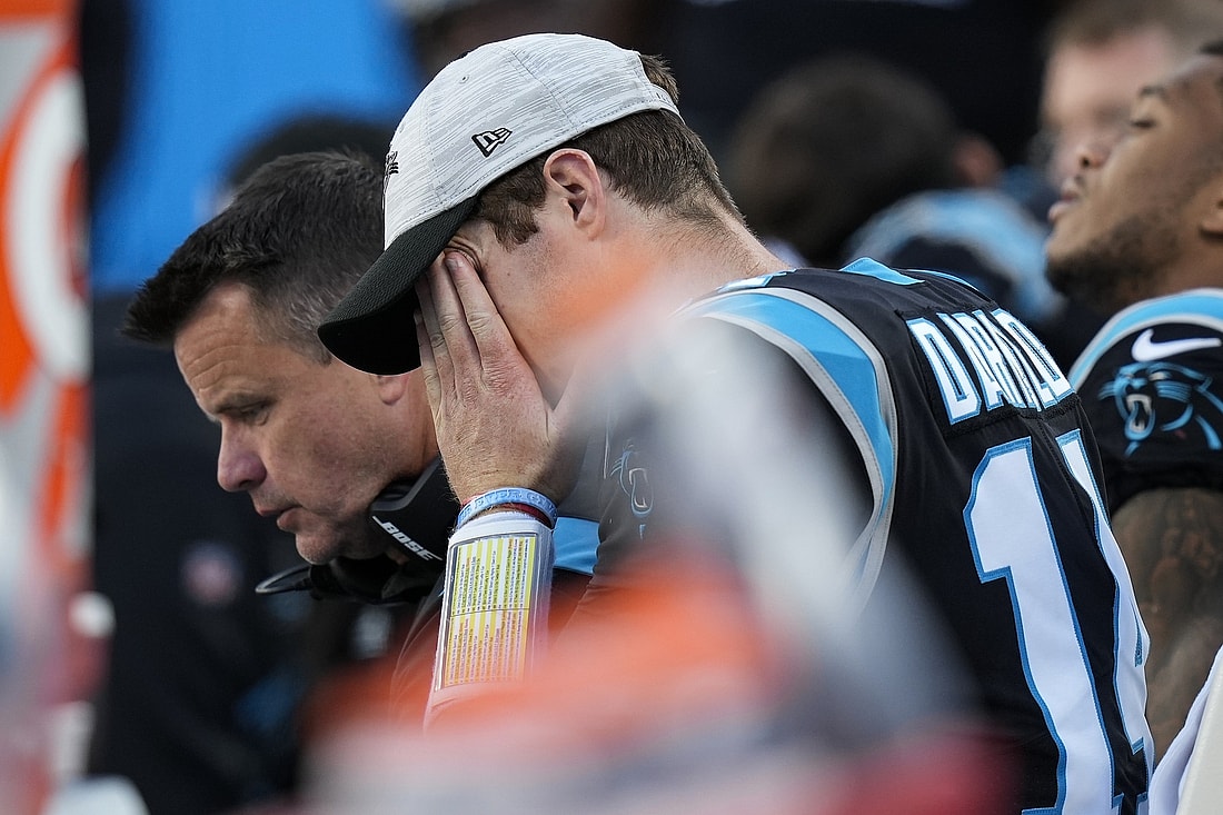 Carolina Panthers' Sam Darnold