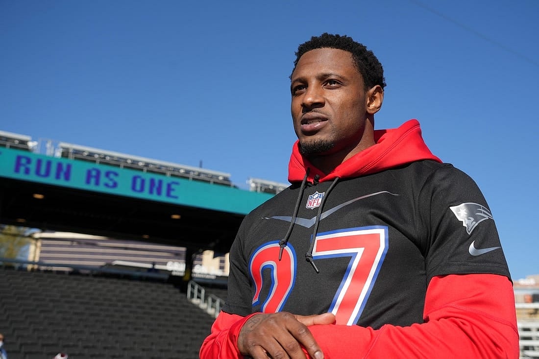 New England Patriots cornerback J.C. Jackson 