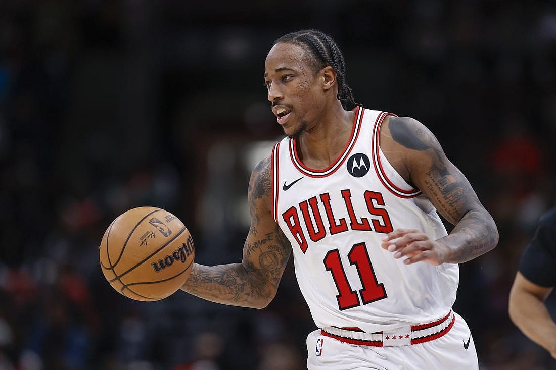 Chicago Bulls guard DeMar DeRozan