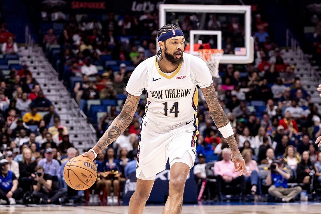 New Orleans Pelicans' Brandon Ingram