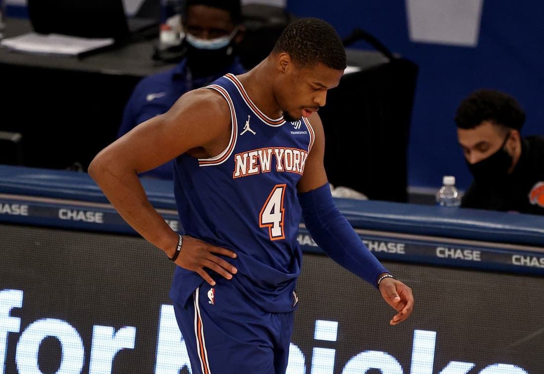 Knicks guard Dennis Smith Jr., Derrick Rose trade