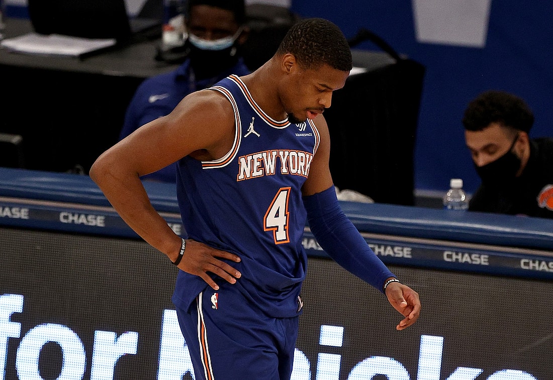 Knicks guard Dennis Smith Jr., Derrick Rose trade