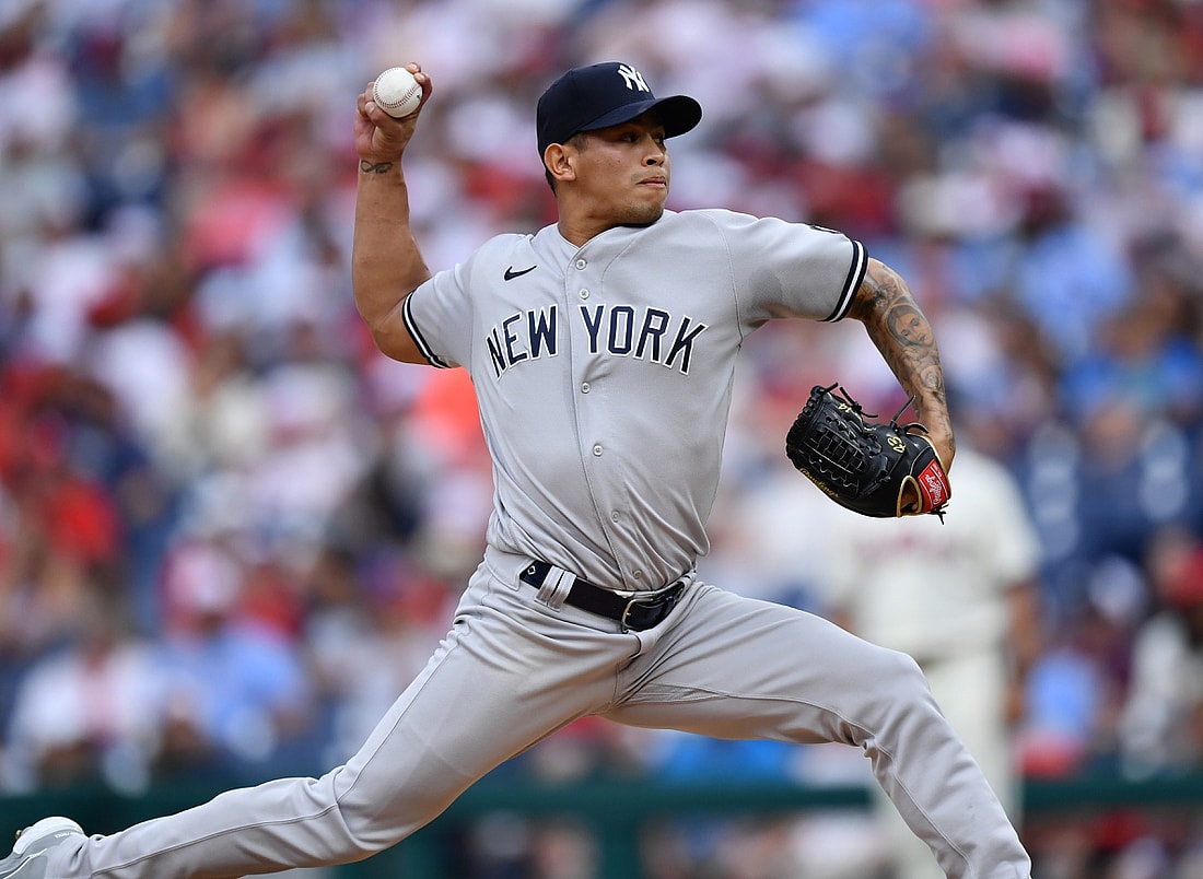 New York Yankees' Jonathan Loaisiga