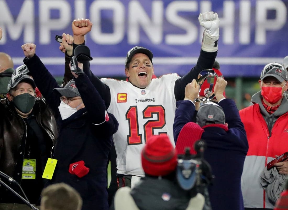 Tampa Bay Buccaneers QB Tom Brady