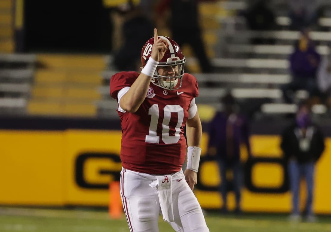 San Francisco 49ers mock draft: Alabama QB Mac Jones