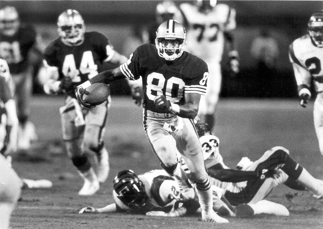 best san francisco 49ers players of all-time: jerry rice