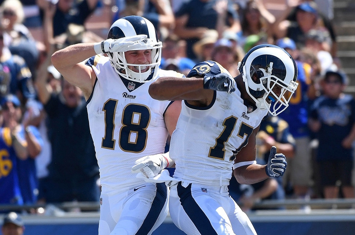 NFL wide receiver rankings: Cooper Kupp and Robert Woods