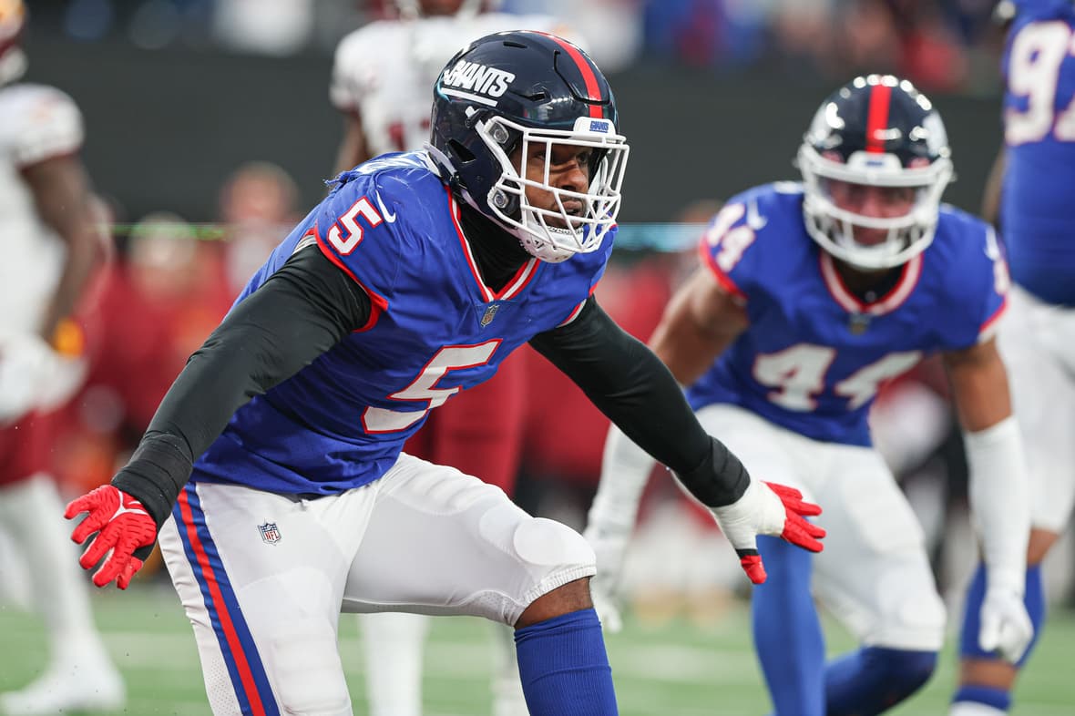 New York Giants edge rusher Kayvon Thibodeaux