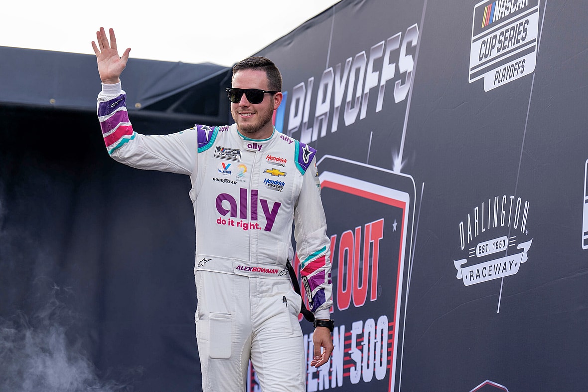 NASCAR: Cook Out Southern 500 and Alex Bowman