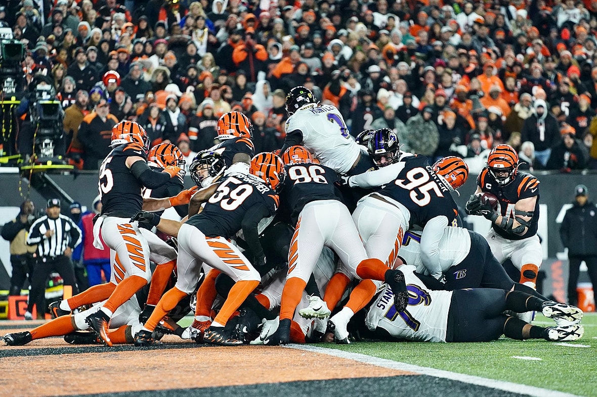 Cincinnati bengals, Baltimore ravens