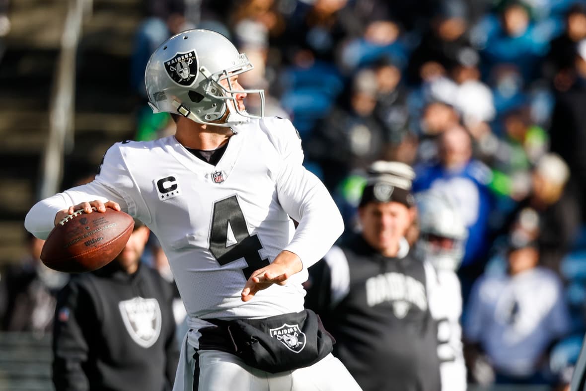 las vegas raiders, derek carr