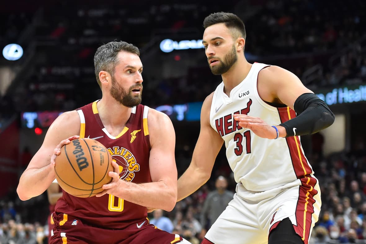 NBA: Miami Heat at Cleveland Cavaliers