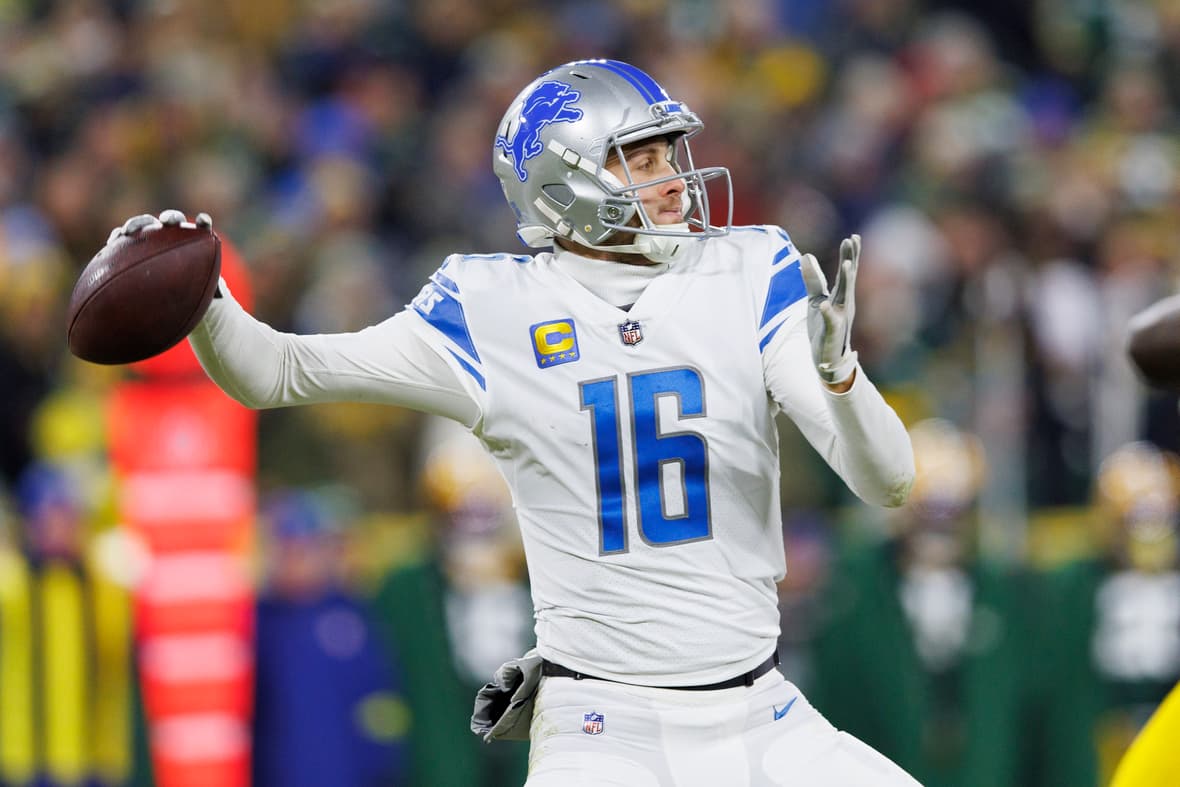 Detroit Lions quarterback Jared Goff