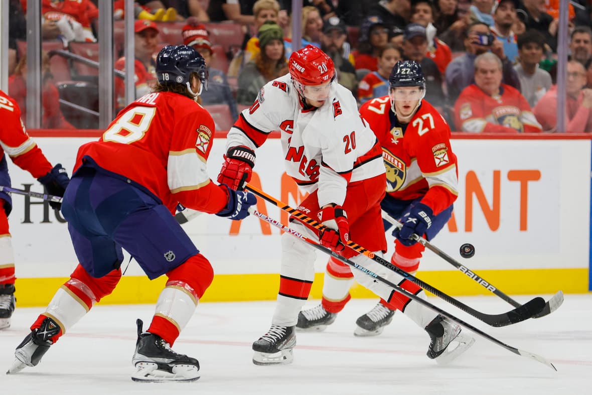 carolina hurricanes, flordia panthers