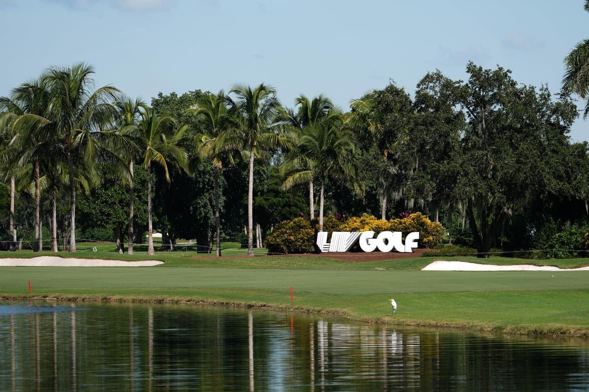 pga tour, liv golf