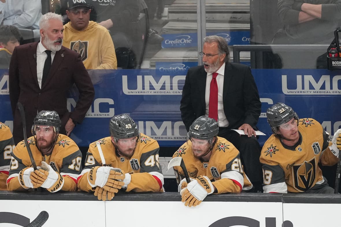 NHL: Stanley Cup Final-Carolina Hurricanes at Vegas Golden Knights