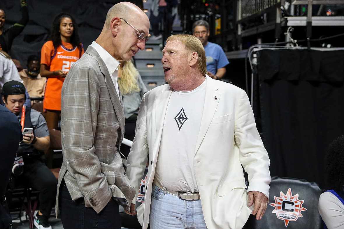 las vegas raiders, las vegas aces