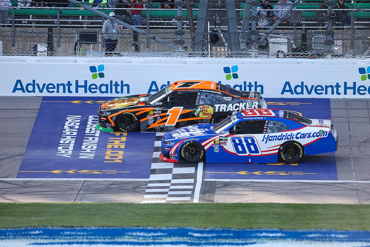 NASCAR O'Reilly Results Today