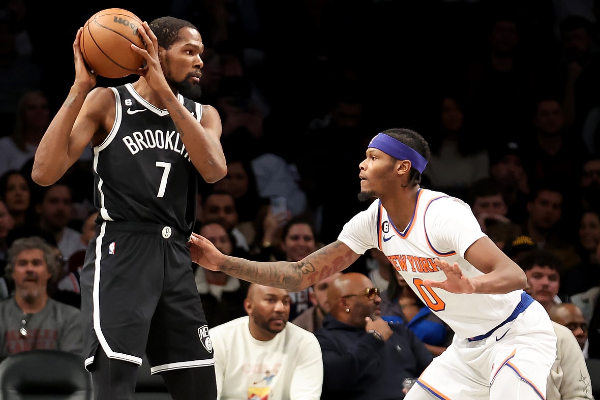 NBA: New York Knicks at Brooklyn Nets