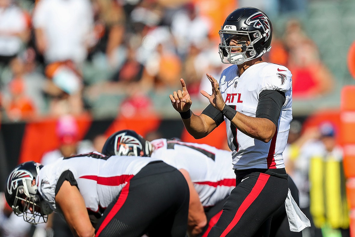 marcus mariota, atlanta falcons