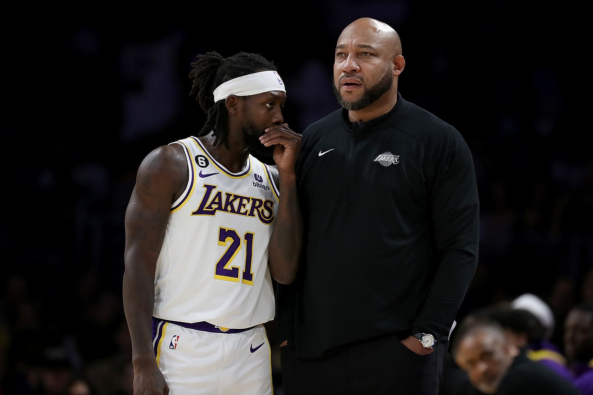 NBA: Portland Trail Blazers at Los Angeles Lakers