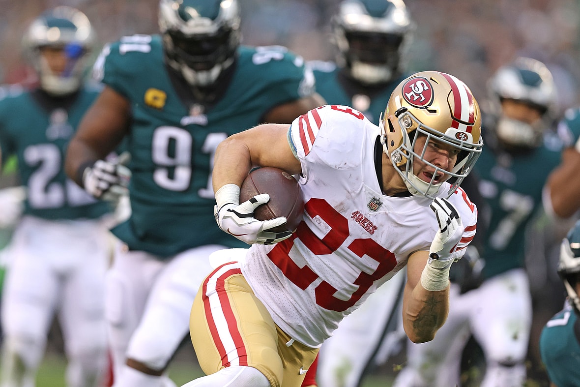 san francisco 49ers, philadelphia eagles