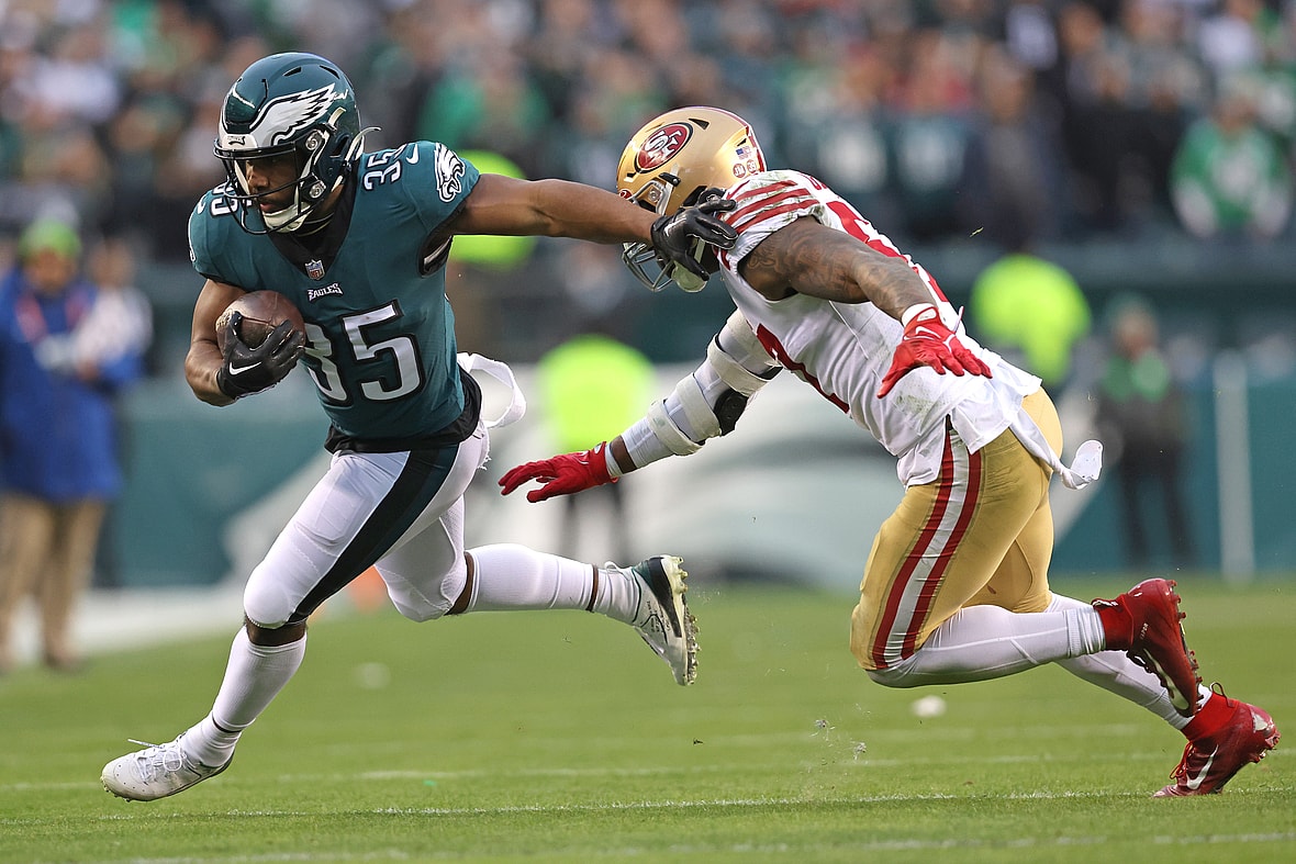 san francisco 49ers, philadelphia eagles