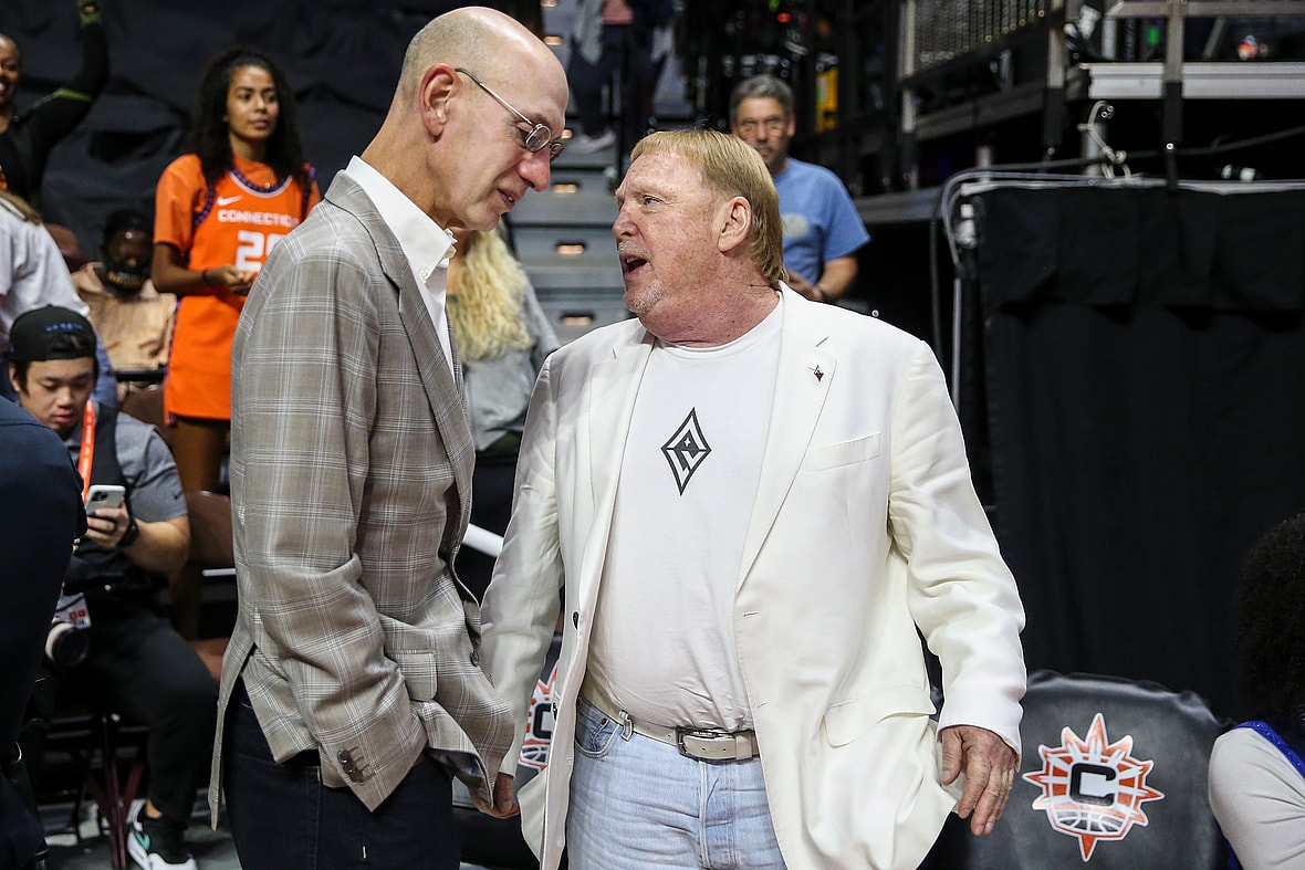 las vegas raiders, las vegas aces