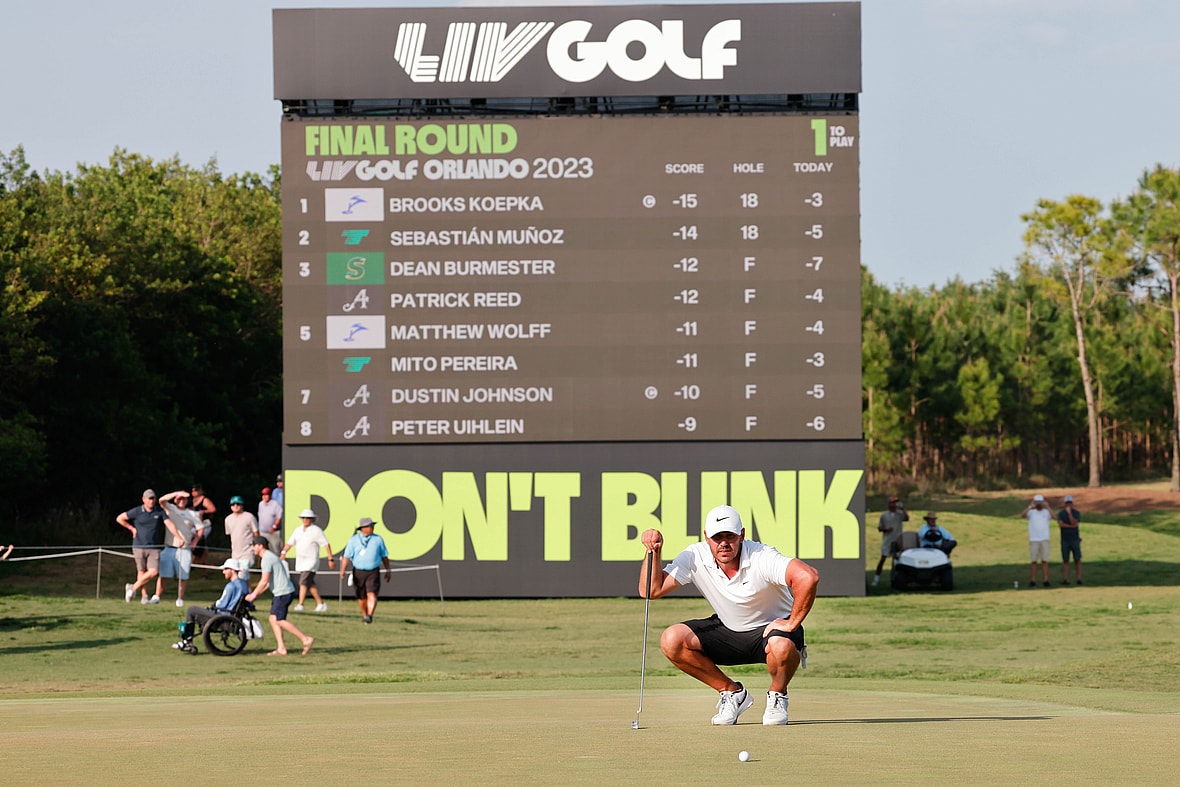 liv golf, pga tour