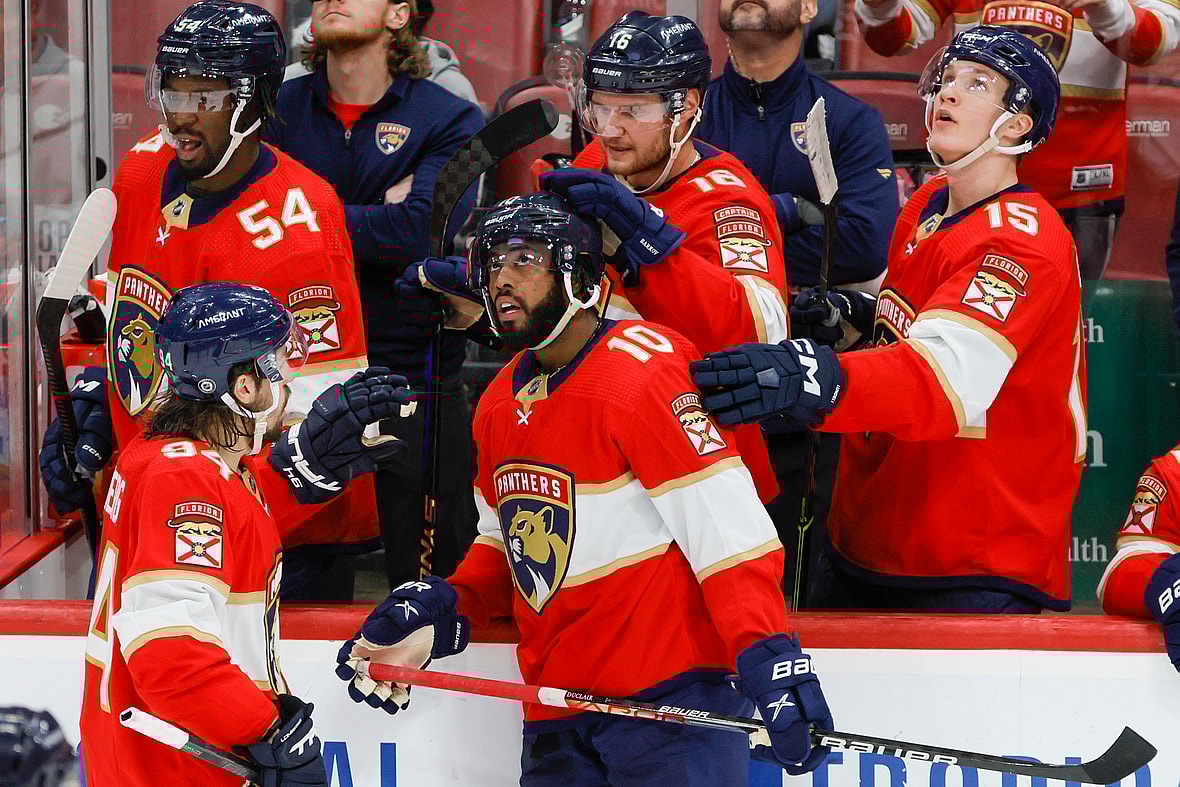 carolina hurricanes, flordia panthers