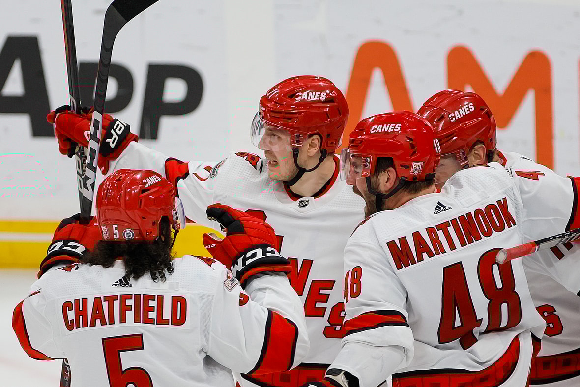 carolina hurricanes, flordia panthers