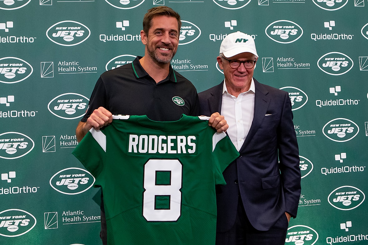 new york jets, aaron rodgers