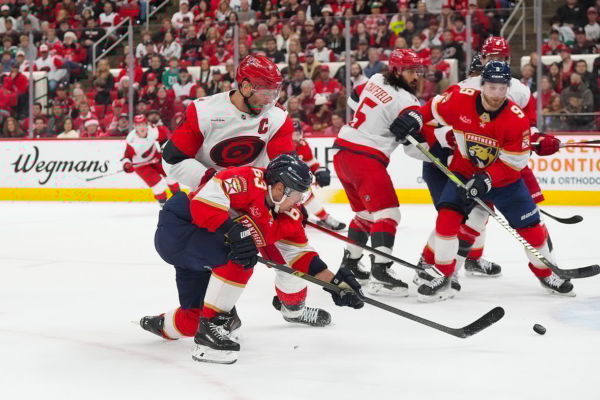 NHL: Florida Panthers at Carolina Hurricanes